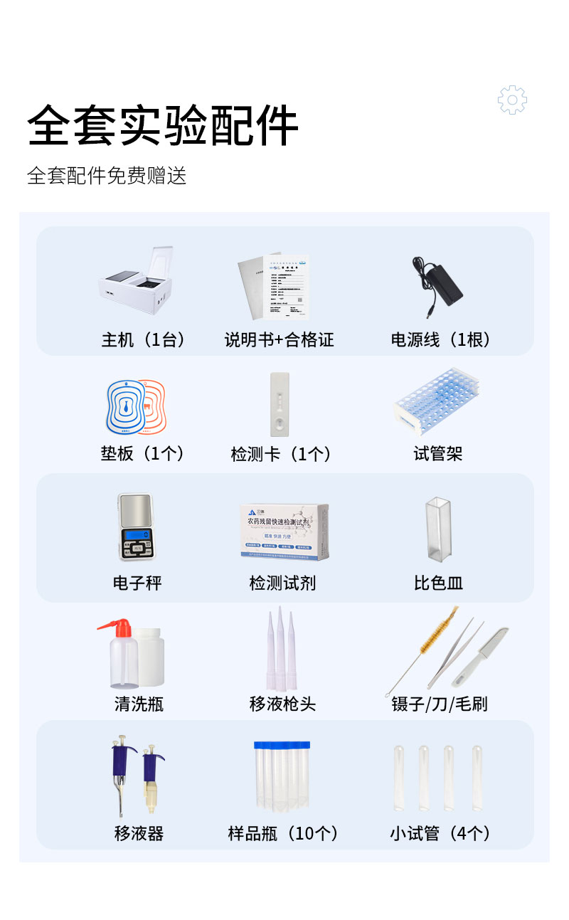 食品檢測儀器設備